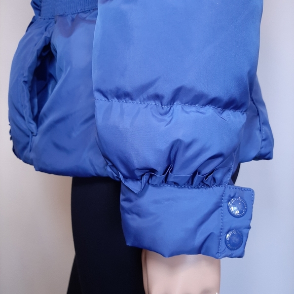 Sold JUICY COUTURE DOWN FILLED Hooded Faux Fur Puffer Coat Jacket Parka Winter - Picture 7 of 15